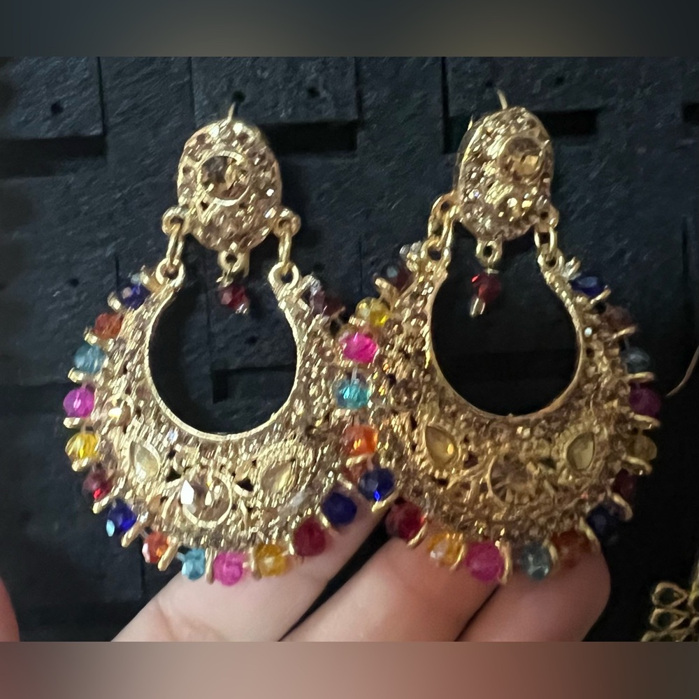 Multicolor earrings